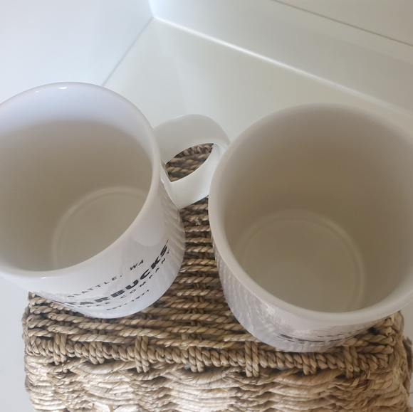 Starbucks Seattle coffee mugs, set of 2, 14 Oz each - Picture 5 of 6